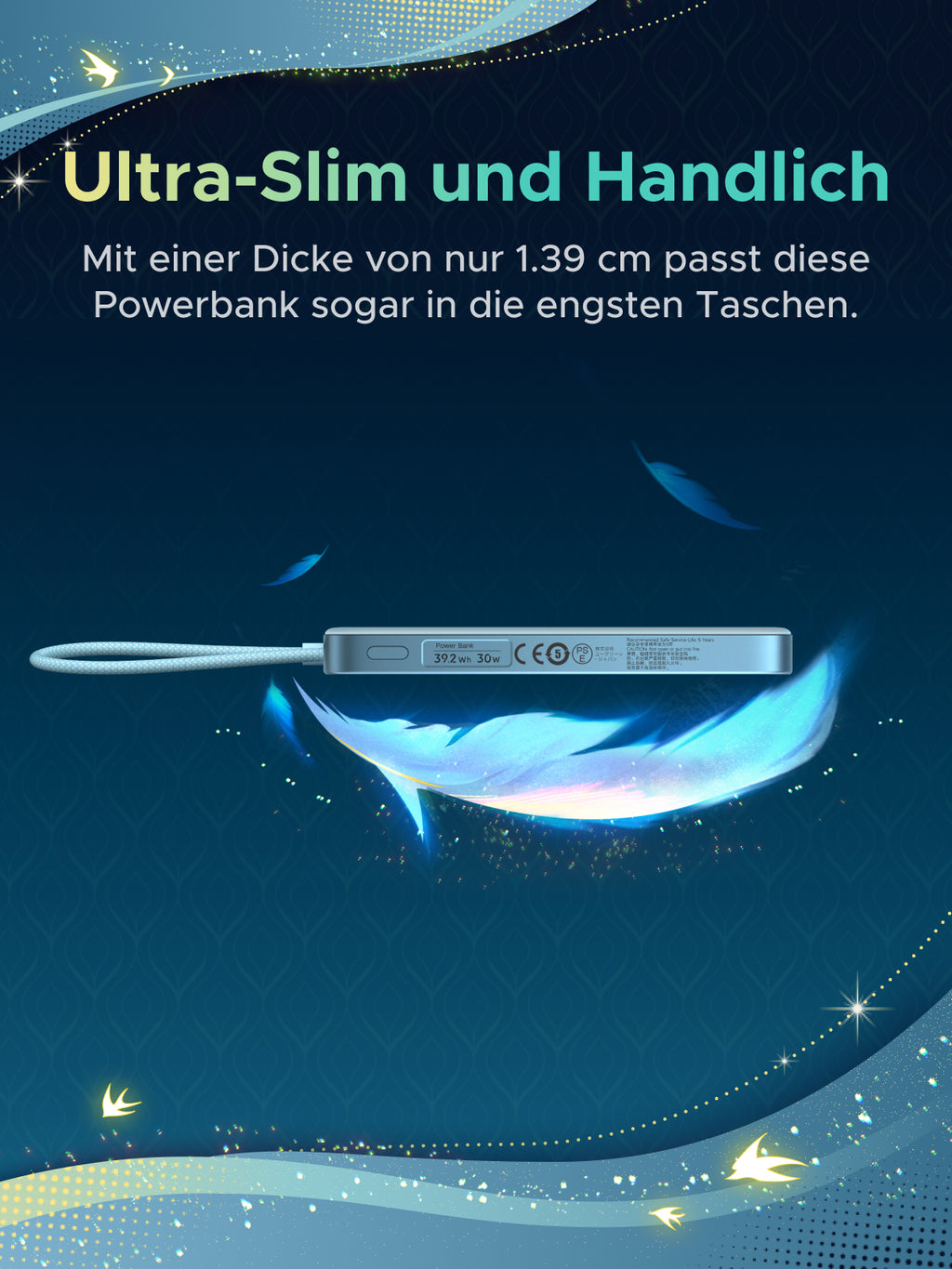 UGREEN x Honkai: Star Rail Magnetische Powerbank (10.000mAh, 30W, Qi2 15W)