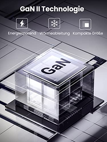 UGREEN Nexode 30W USB C Ladegerät With GaN II Tech+60W USB-C Ladekabel(1m)