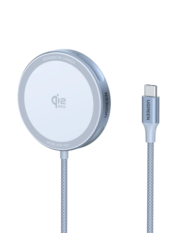 UGREEN MagFlow Magnetisches kabelloses Ladepad 25W (MagSafe - kompatibel) - Ladepad