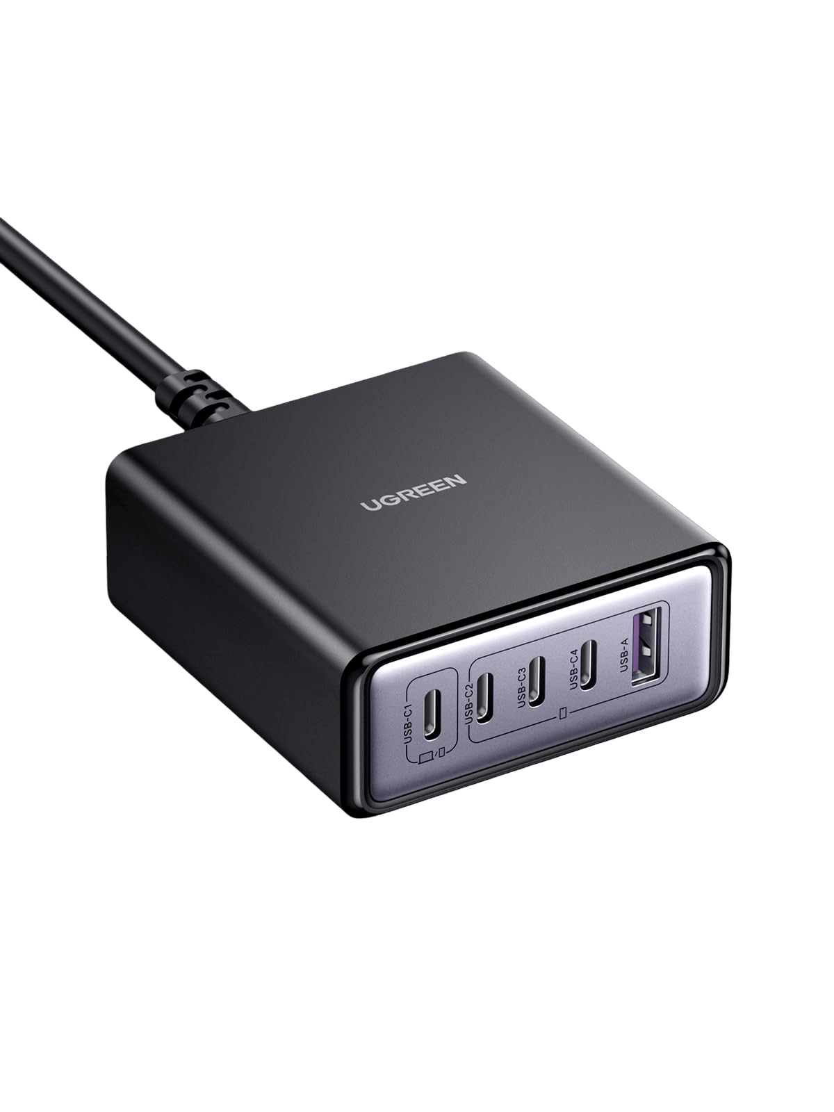 UGREEN Desktop Schnellladegerät (65W, 5 - Port, GaN) - Ladegerät