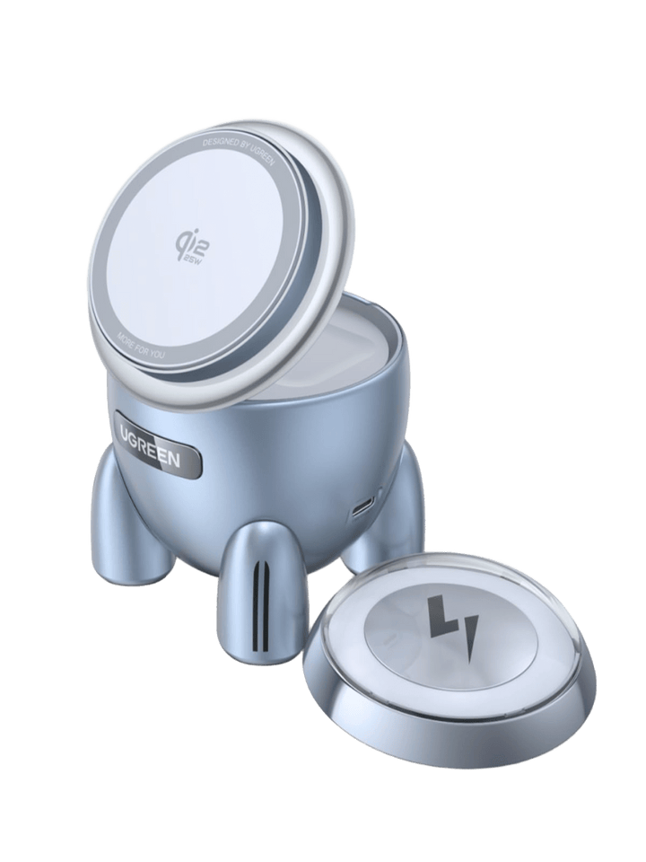 UGREEN Uno 2 - in - 1 Magnetische Powerbank (30W, MagSafe - kompatibel) - Ladegerät