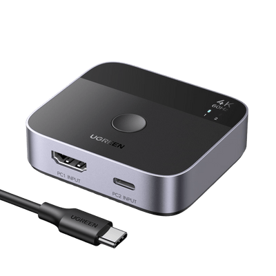 UGREEN 4K HDMI 2-IN-1 USB-C Splitter