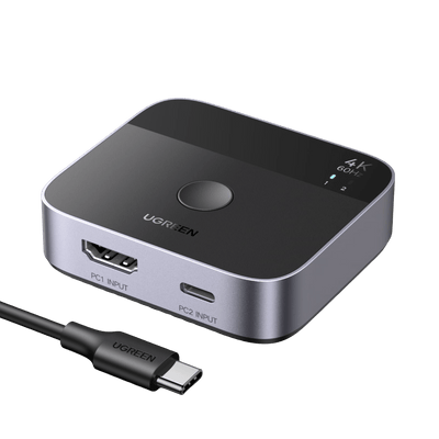 UGREEN 4K HDMI 2-IN-1 USB-C Splitter