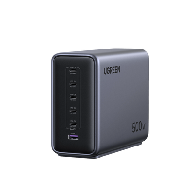 UGREEN Nexode Schnell-Ladegerät (500W,  6-Port, GaN)