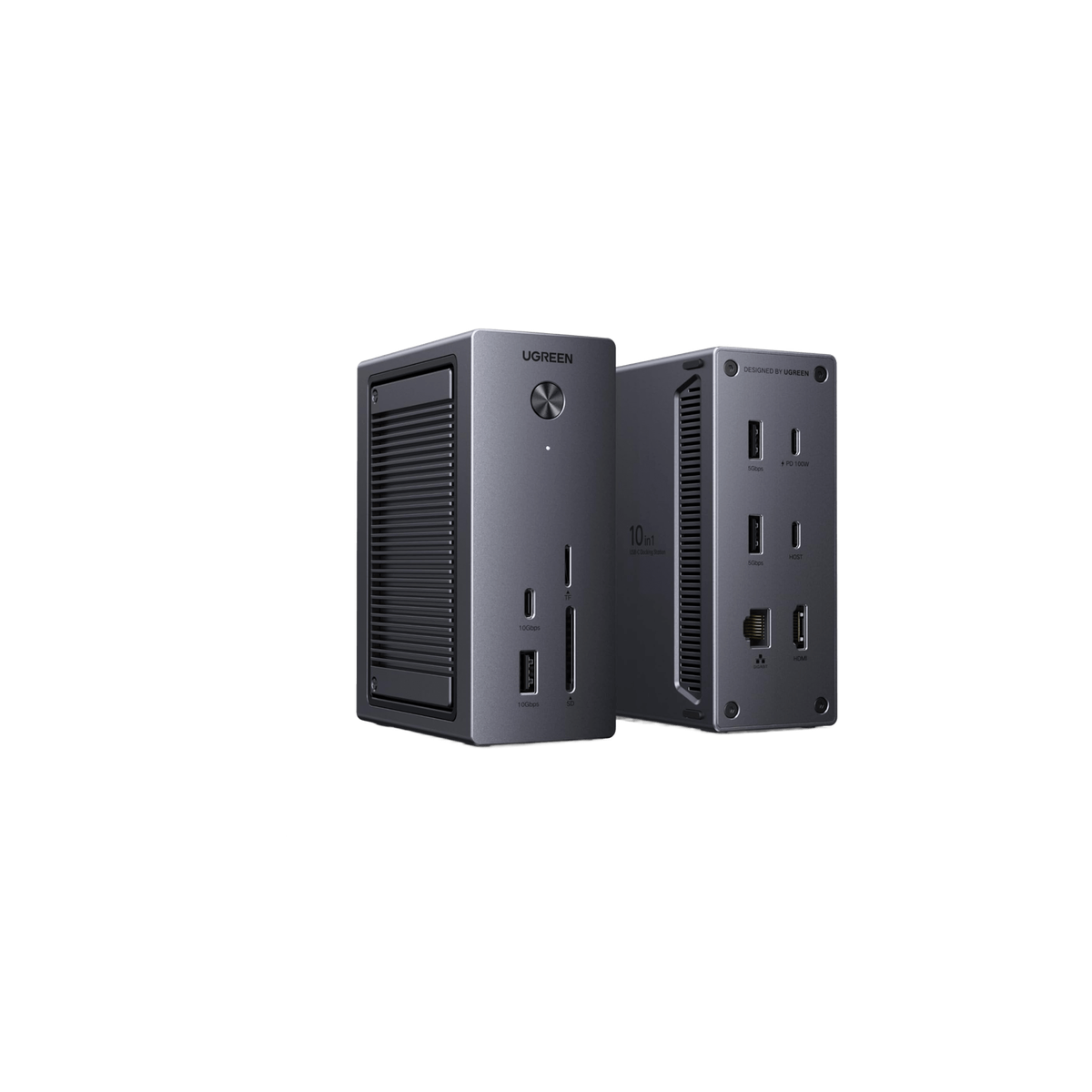 UGREEN Revodok Pro 10-in-1 Dockingstation mit M.2-NVMe-Gehäuse