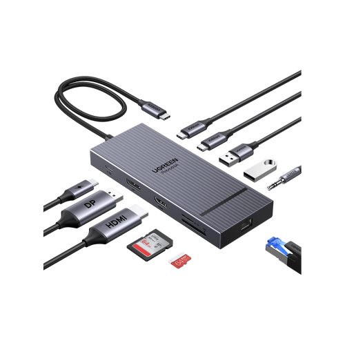 UGREEN Revodok Pro Dockingstation (11-in-1, 10Gbps, 100W)
