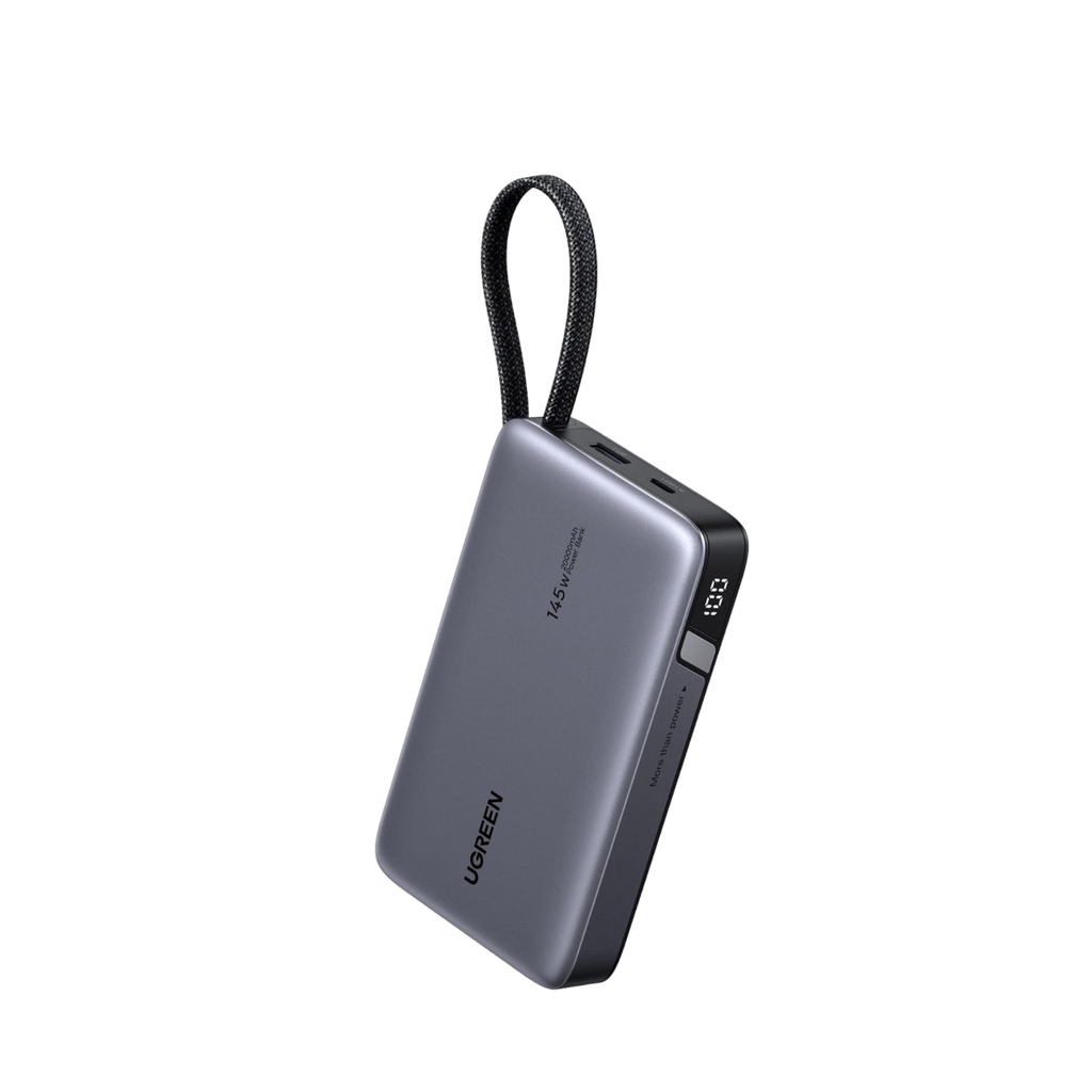 UGREEN Nexode Powerbank (20000mAh, 145W, integriertem Kabel)