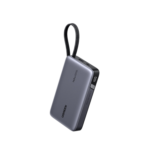 UGREEN Nexode Powerbank (20000mAh, 145W, integriertem Kabel)