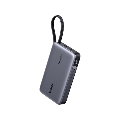 UGREEN Nexode Powerbank (20000mAh, 145W, integriertem Kabel)