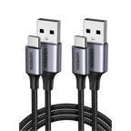 UGREEN USB auf USB-C Nylon Schnellladekabel Kabel 2 Stück