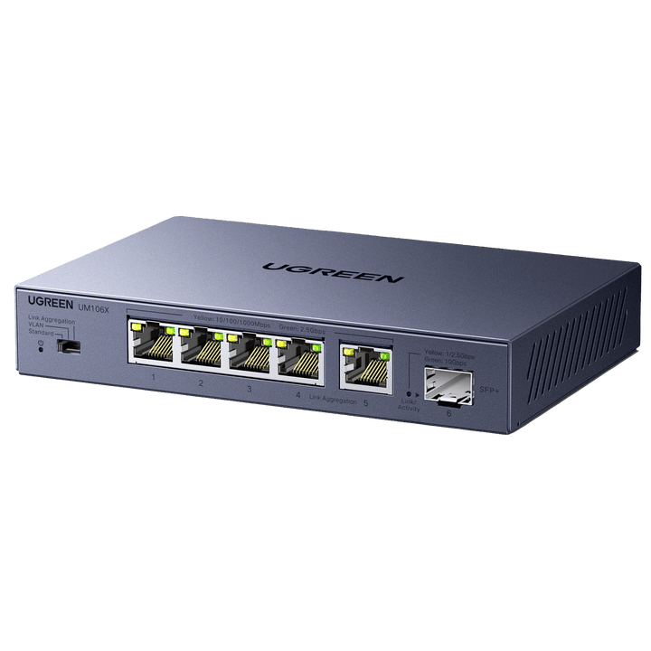 UGREEN LAN Switch (2.5G, 6 - Port) - Switch