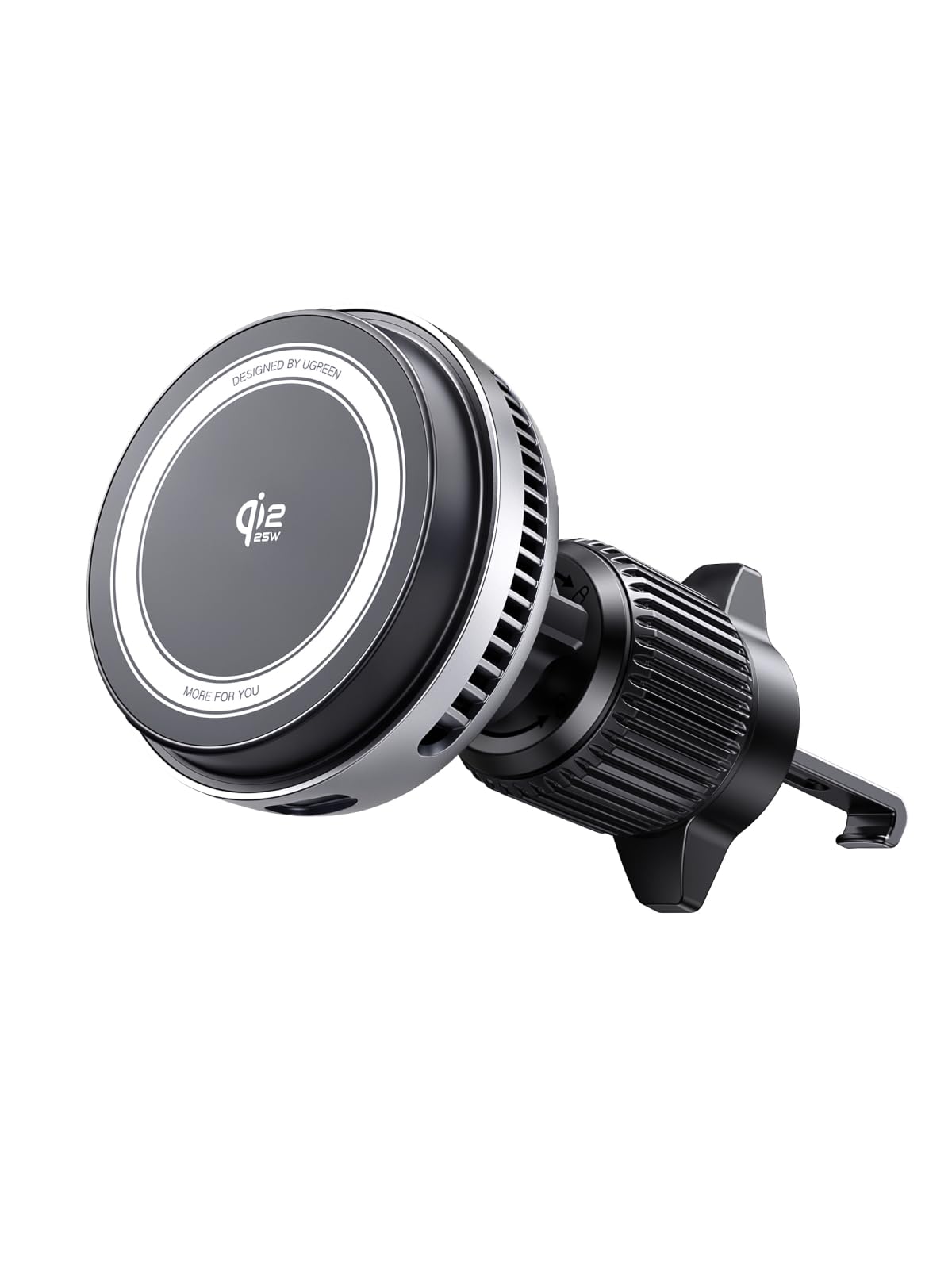UGREEN MagFlow Pro Magnetisches kabelloses Autoladegerät (Qi2.2 25 W, Dreifach-Kühlsystem)