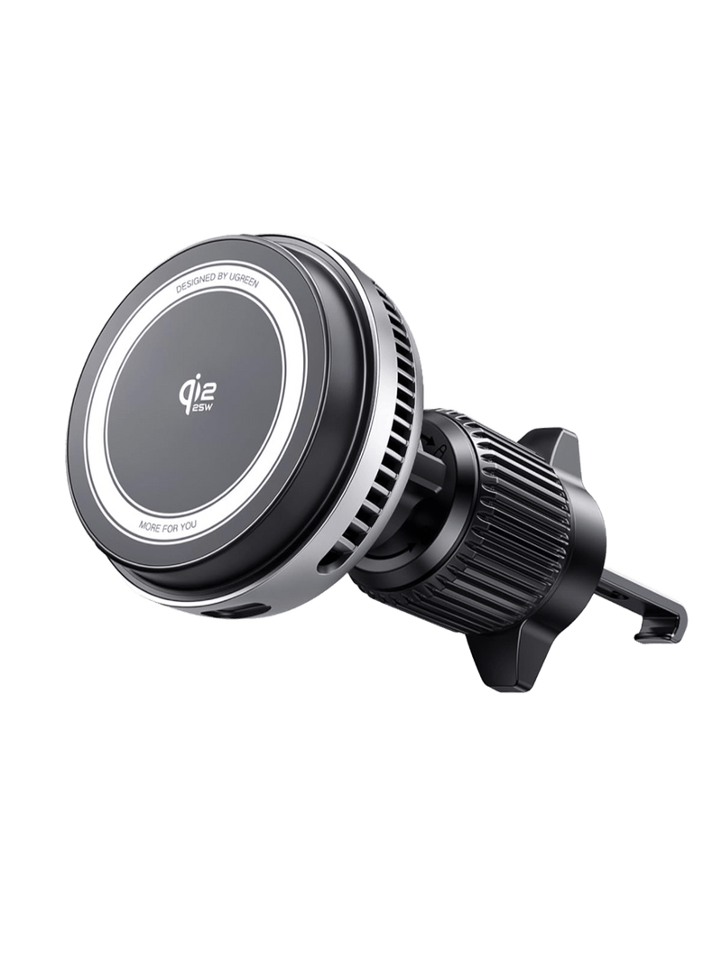 UGREEN MagFlow Pro Magnetisches kabelloses Autoladegerät (Qi2.2 25 W, Dreifach-Kühlsystem)