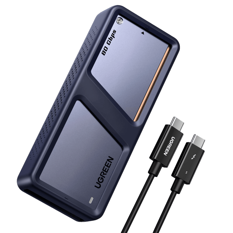 UGREEN M.2 NVMe SSD Gehäuse  ( 64 Gbit/s, 8TB, Thunderbolt 5 & USB4, M.2-2280 )