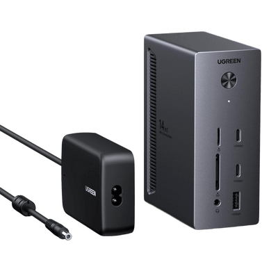 UGREEN Revodok Pro 14-in-1 USB-C-Dockingstation (10 Gbps, Triple 4K)