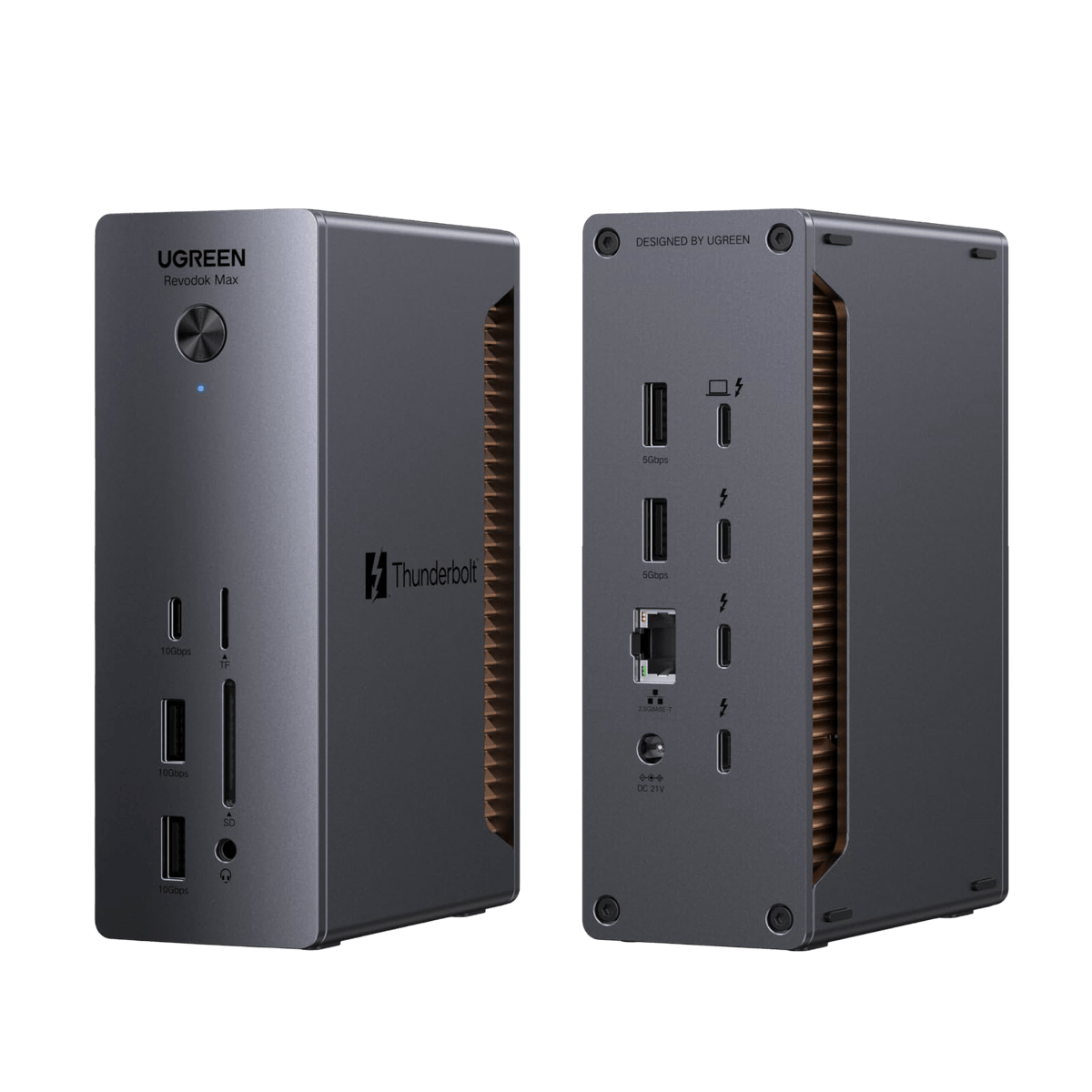 UGREEN Revodok Max 2131 Dockingstation (13-in-1, 140W, Thunderbolt 5)