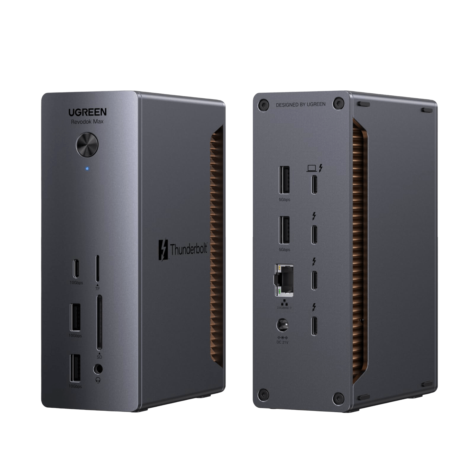 UGREEN Revodok Max 2131 Dockingstation (13-in-1, 140W, Thunderbolt 5)