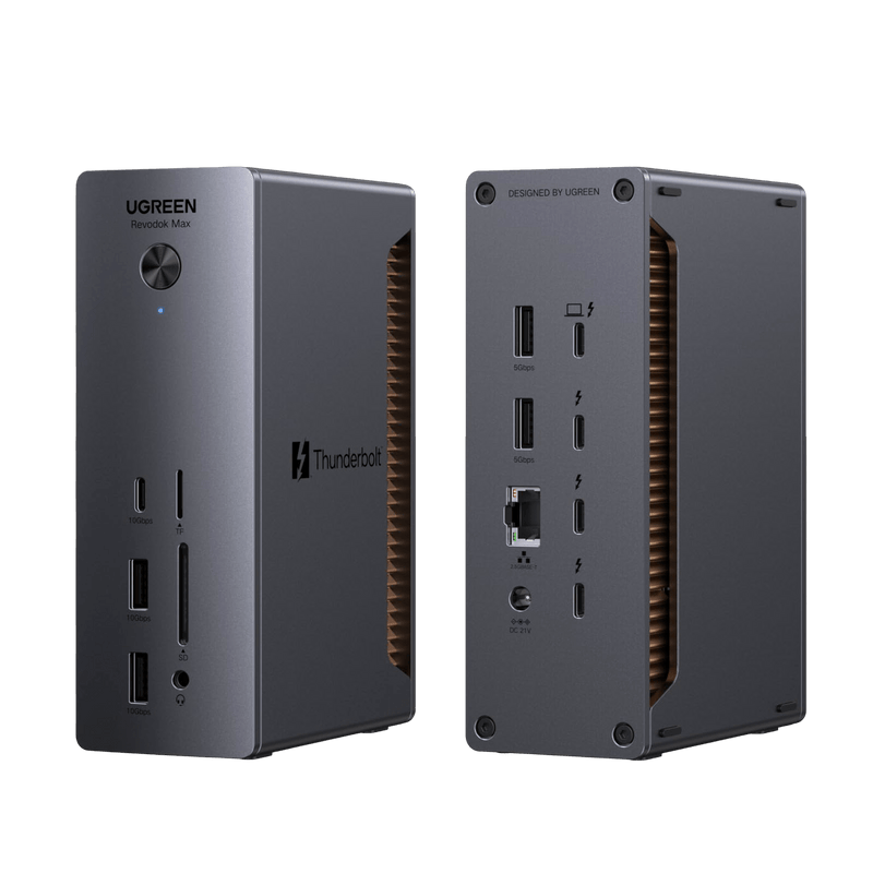 UGREEN Revodok Max 2131 Dockingstation (13-in-1, 140W, Thunderbolt 5)