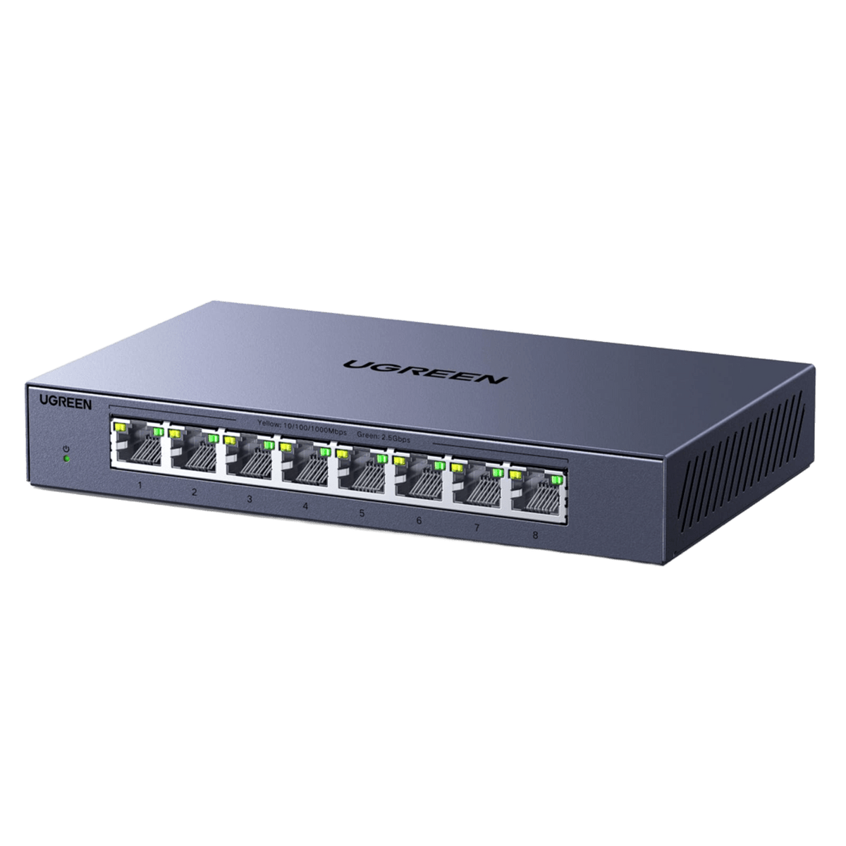UGREEN 10G Netzwerk-Switch (4× RJ45 + 4× SFP+, 160 Gbit/s)