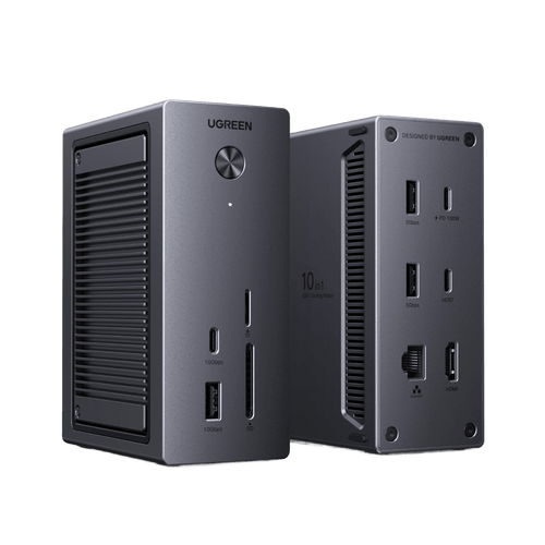UGREEN Revodok Pro 10 - in - 1 Dockingstation mit M.2 - NVMe - Gehäuse - Dockingstation