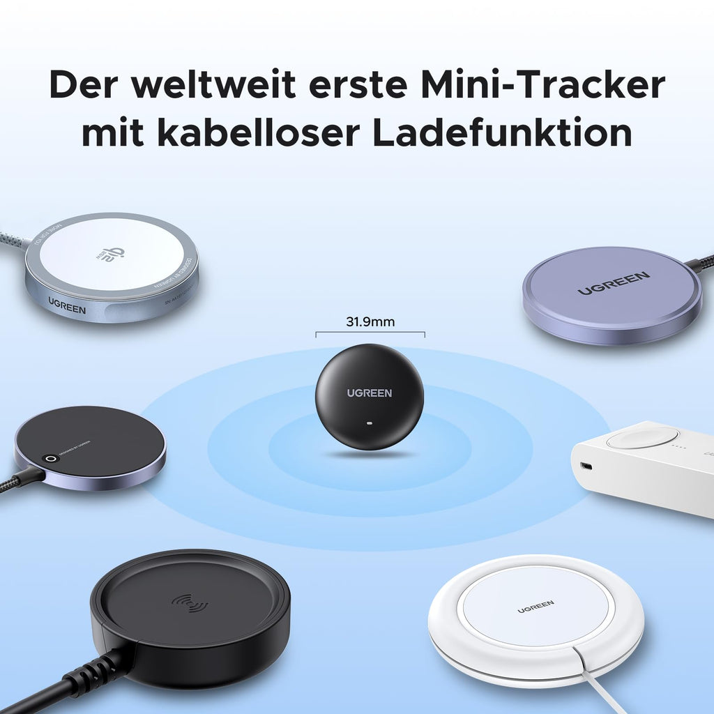 UGREEN FineTrack Mini (2er Pack) kabelloses Laden, Apple Find My (nur iOS)