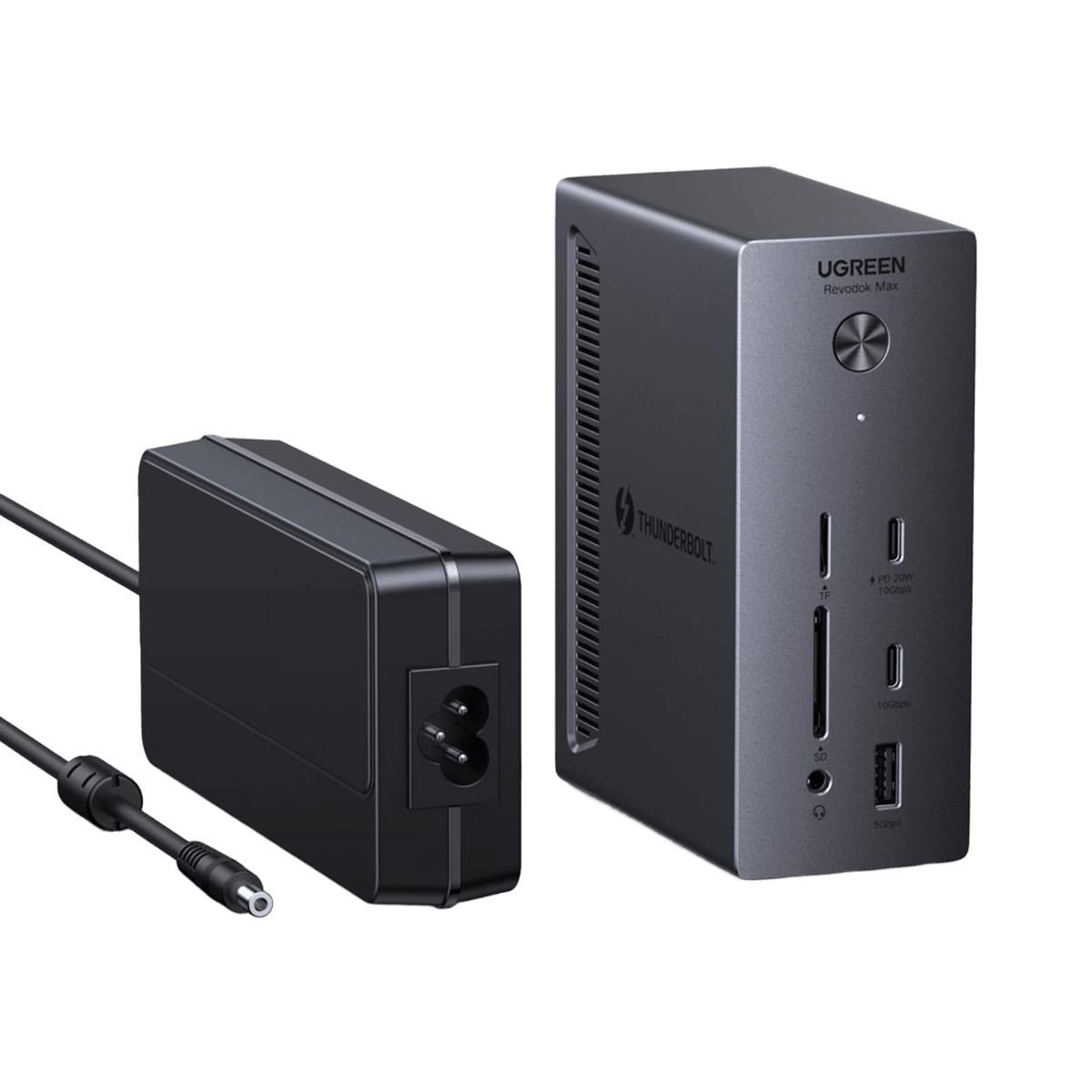 UGREEN Revodok Max 13-in-1 Thunderbolt-4-Dockingstation (40 Gbps, 8K, Dual 4K 60Hz, 96W PD)