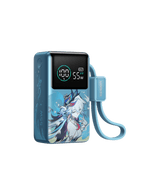 UGREEN Nexode Pro Honkai: Star Rail Edition Powerbank (10.000 mAh, 55 W, integriertes USB-C-Kabel) - Powerbank