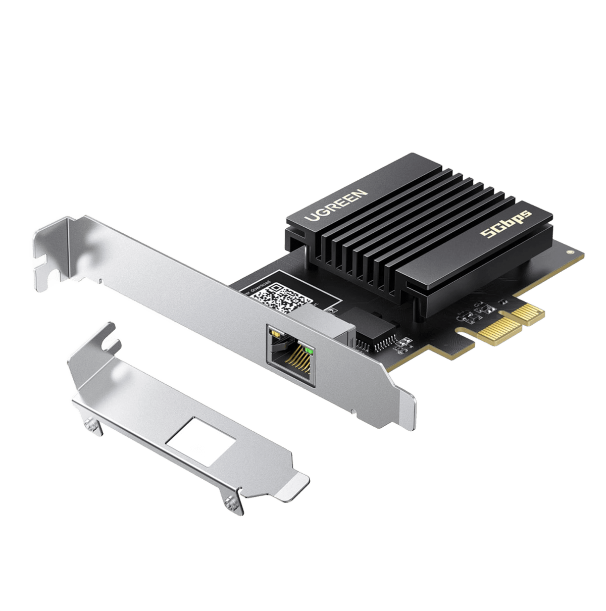 UGREEN AX1800 PCIe-WLAN-Karte (Wi-Fi 6, Bluetooth 5.4, Dualband)