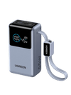 UGREEN Powerbank (10000mAh, 55W, integriertem Kabel, AirPyra) - Powerbank