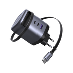 UGREEN Nexode Ladegerät (100W) mit ausziehbarem USB-C-Kabel - Ladegerät