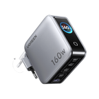 UGREEN Nexode Pro 160 W Ladegerät (5-in-1, Smart Display, 140 W Max, GaN)