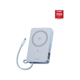 UGREEN MagFlow Magnetische Kabellose Powerbank (10000mAh, Qi2 25W, MagSafe-kompatibel)