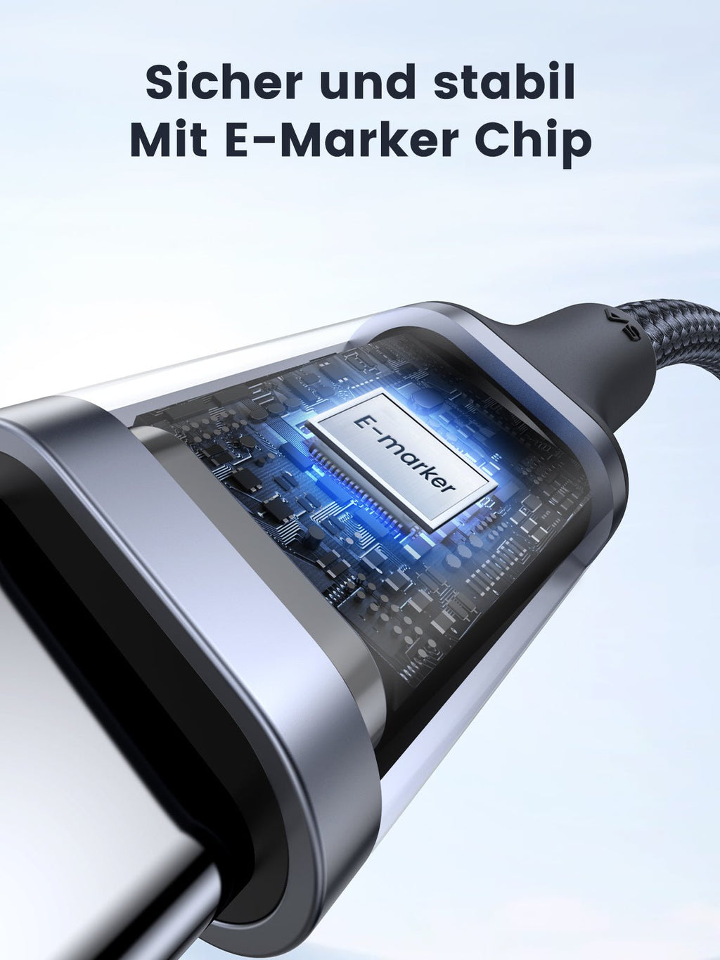 UGREEN 100W USB-C auf USB-C Ladekabel (Nylon)