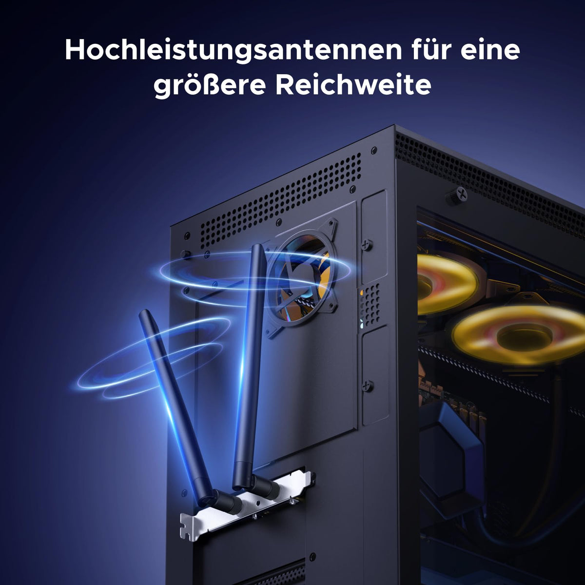 UGREEN AX1800 PCIe WLAN Karte für PC Netzwerkkarte