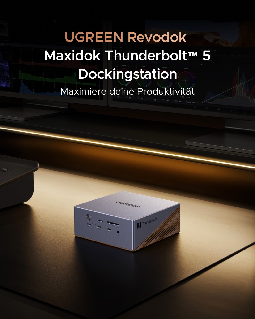 UGREEN Maxidok 17 - in - 1 Thunderbolt™ 5 Dockingstation - Dockingstation