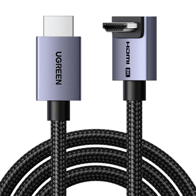 UGREEN HDMI-2.1-Kabel mit 90-Grad-Winkel (8K 60Hz, 48 Gbps)