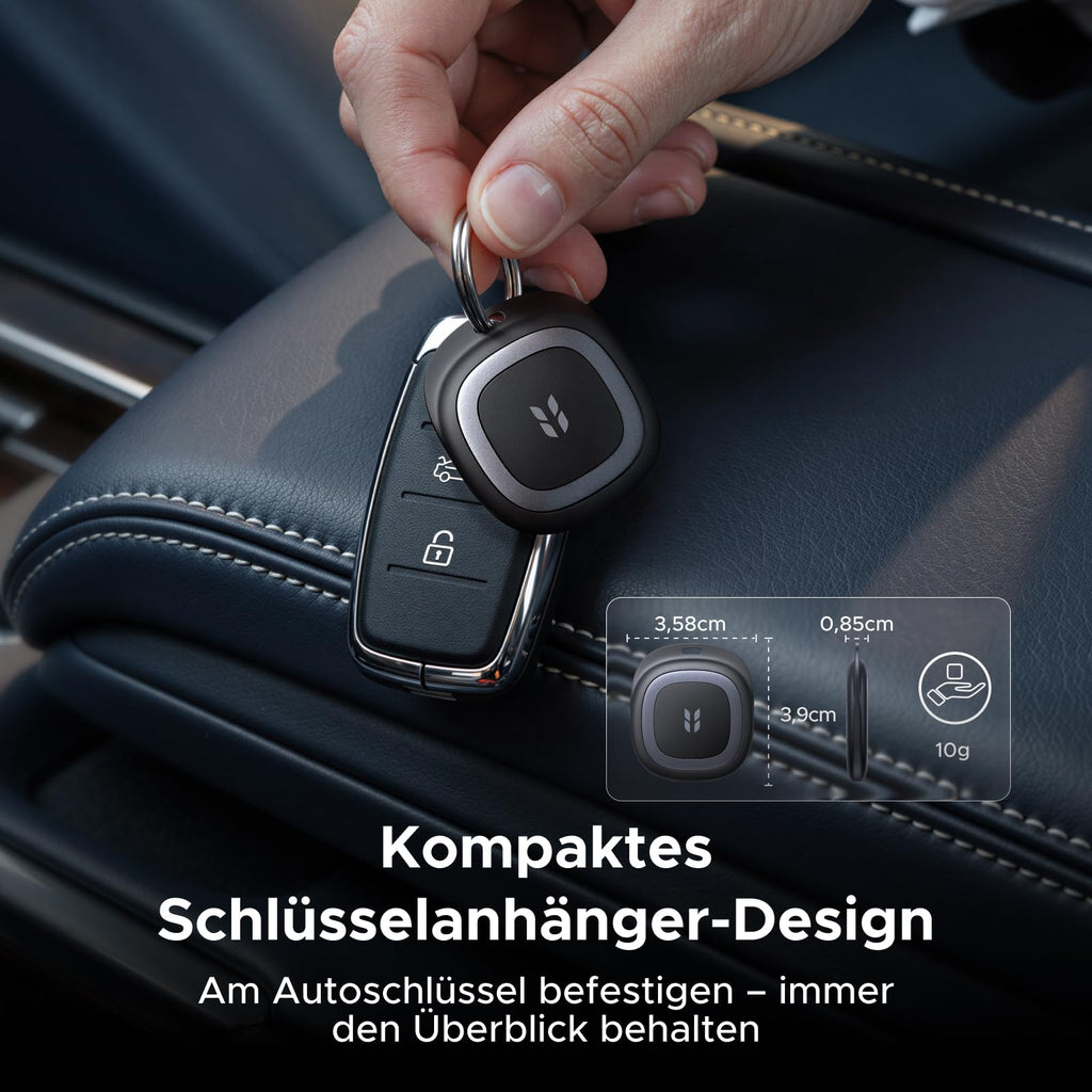 UGREEN FineTrack Duo 2 GPS Tracker für iOS & Android mit USB C Laden