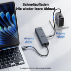 UGREEN Revodok Pro USB-C 3.2 Hub (10 Gbps HDMI 4K@60Hz) - Schnellaufladen Nie wieder leere Akkus
