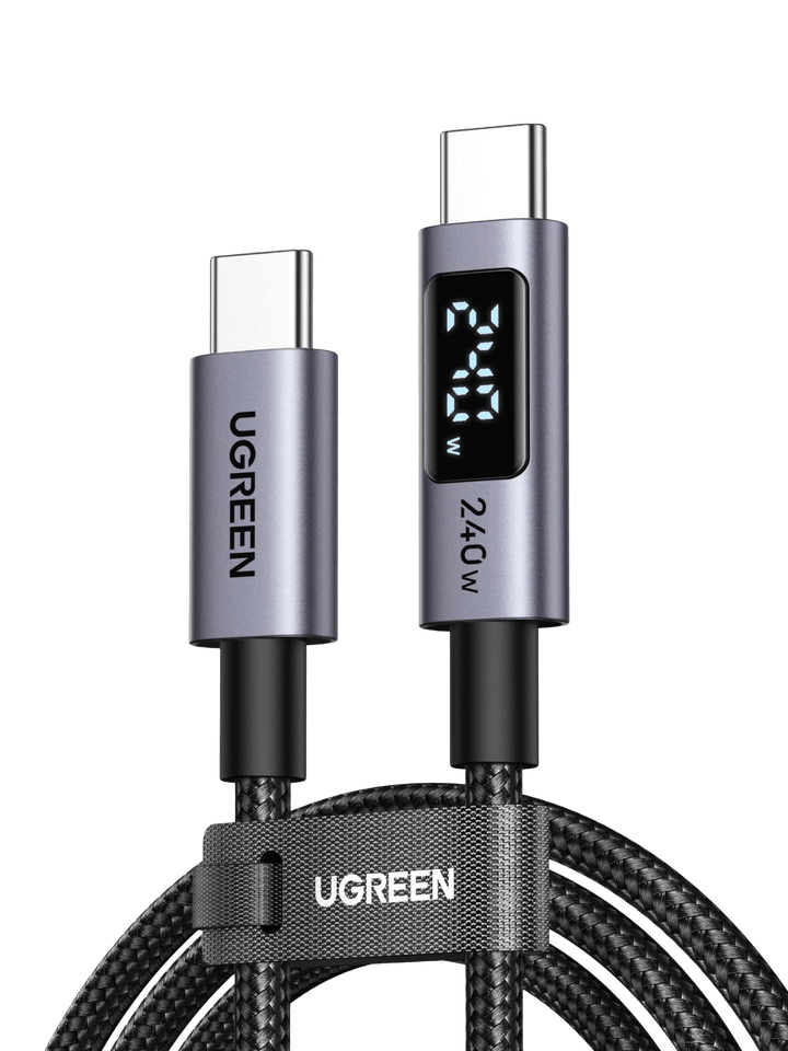 UGREEN USB - C Kabel (240W, Digital Display, E - Marker Chip) - Kabel
