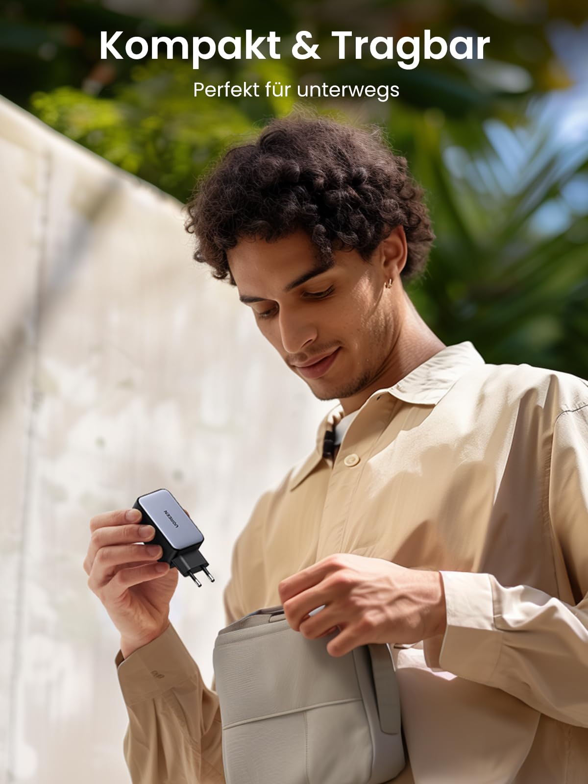 UGREEN Nexode X 100 W USB-C 3-Port GaN Ladegerät, Kompakt & Tragbar