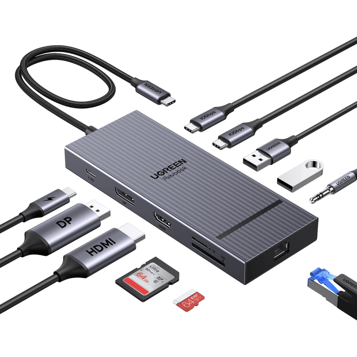 UGREEN Revodok Pro Dockingstation (100w) - Dockingstation