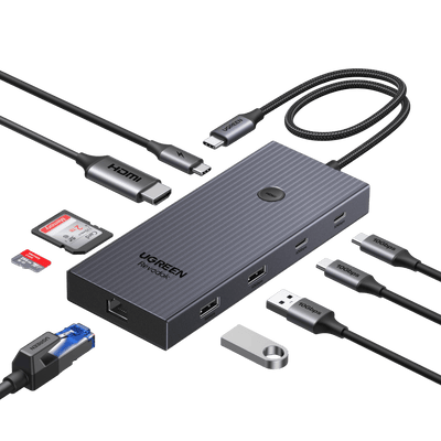 UGREEN Revodok Pro 9 in 1 USB C Hub