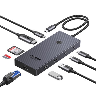 UGREEN Revodok Pro 9 in 1 USB C Hub