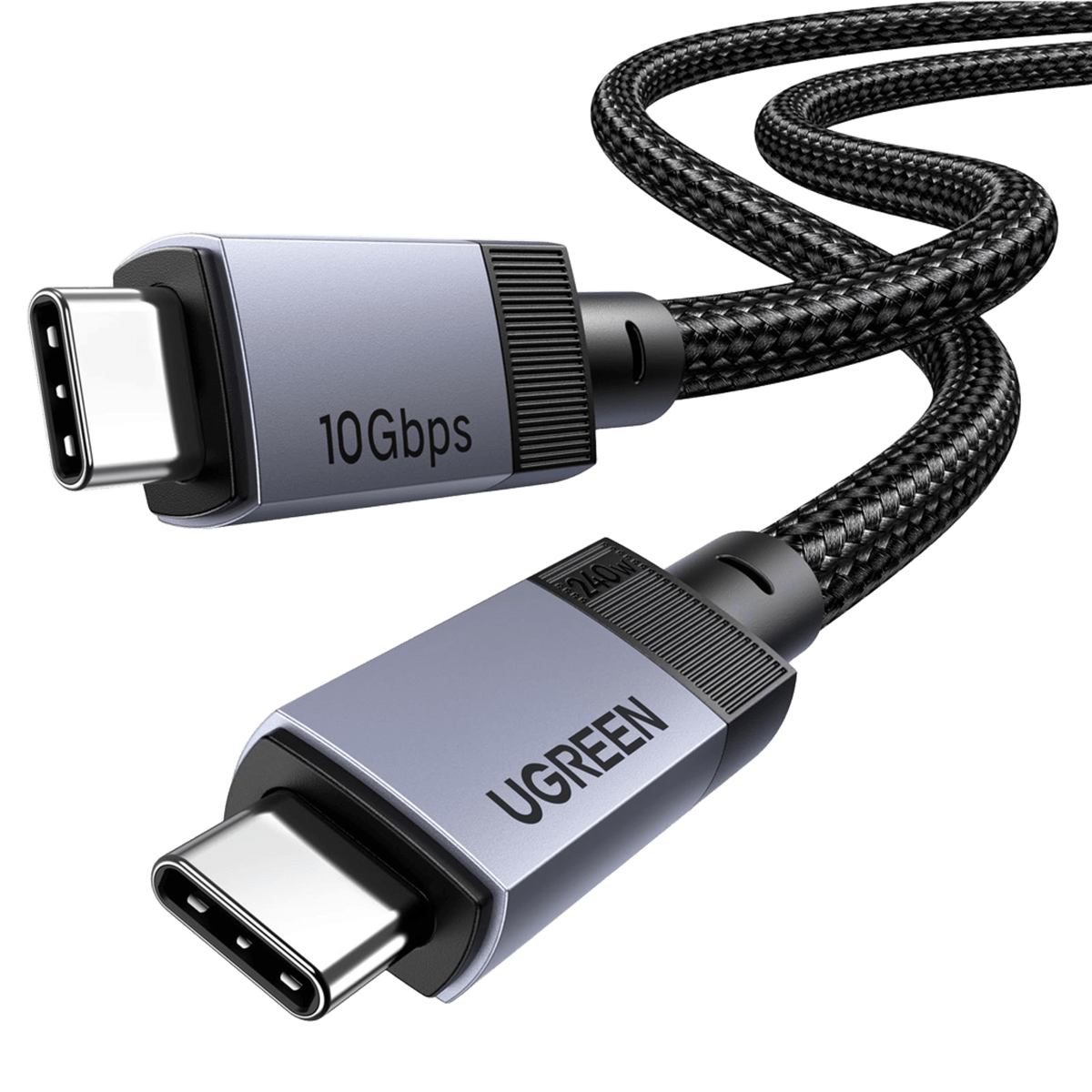 UGREEN 240W USB-C-Kabel mit 10Gbps Datenübertragung
