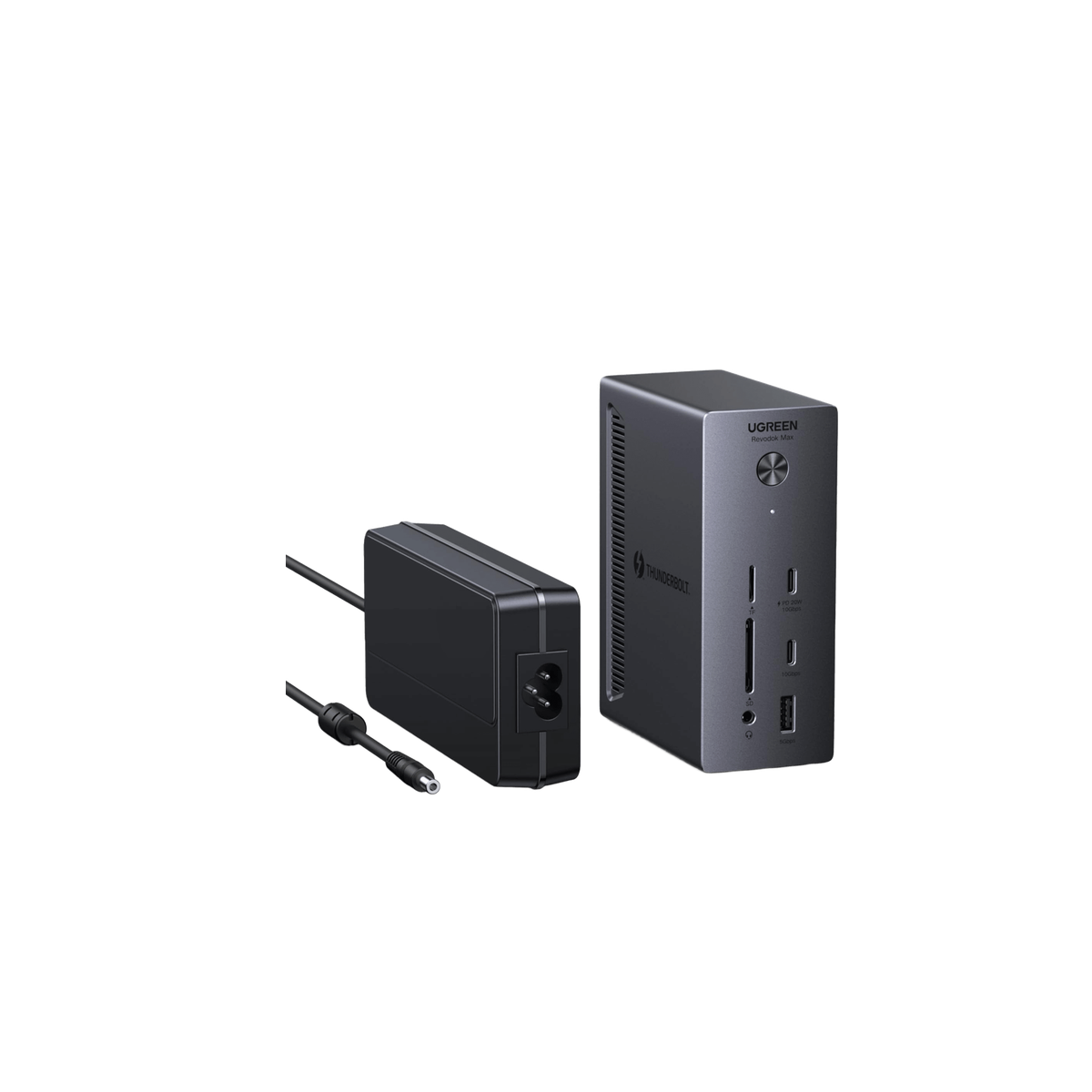 UGREEN Revodok Max 13-in-1 Thunderbolt-4-Dockingstation (40 Gbps, 8K, Dual 4K 60Hz, 96W PD)