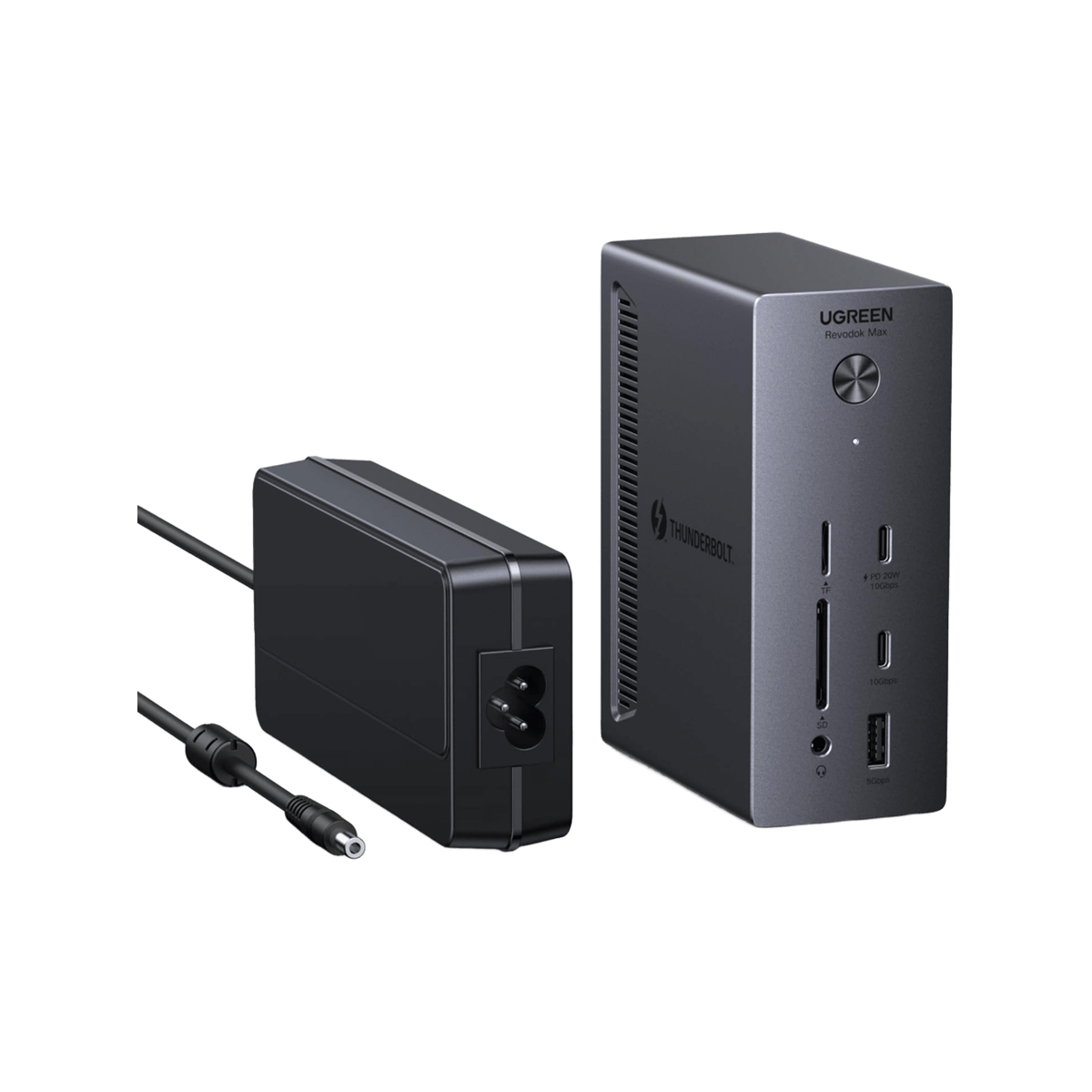 UGREEN Revodok Max 13-in-1 Thunderbolt-4-Dockingstation (40 Gbps, 8K, Dual 4K 60Hz, 96W PD)