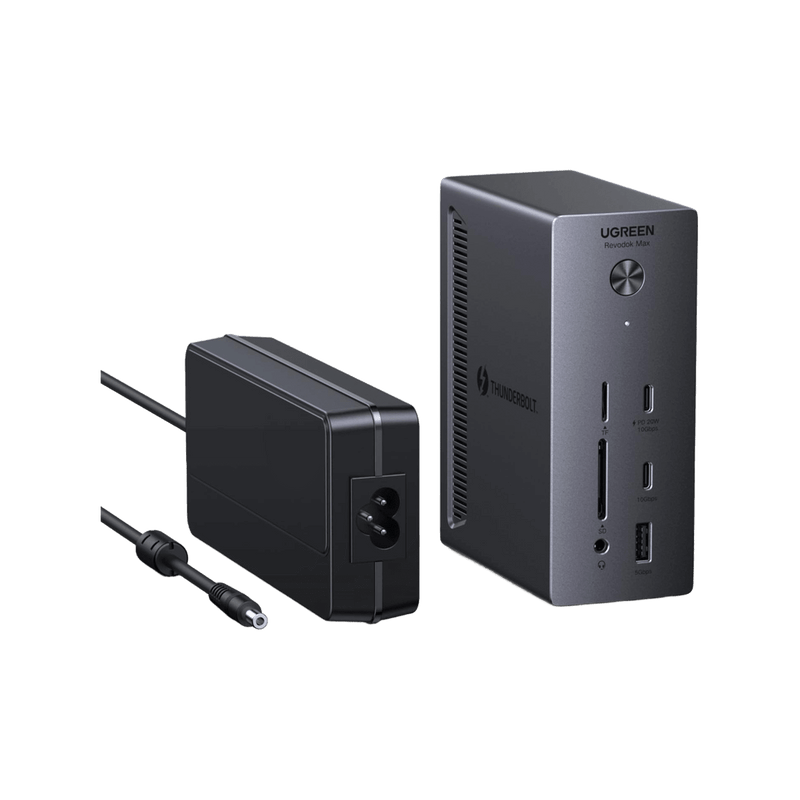 UGREEN Revodok Max 13-in-1 Thunderbolt-4-Dockingstation (40 Gbps, 8K, Dual 4K 60Hz, 96W PD)