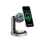 UGREEN MagFlow Pro Magnetische kabellose Ladestation (2-in-1, Qi2 25 W, intelligentes Kühlsystem)