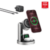 UGREEN MagFlow Pro Magnetische kabellose Ladestation (3-in-1, Qi2 25 W) - Ladegerät