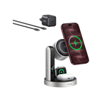 UGREEN MagFlow Pro Magnetische kabellose Ladestation (3-in-1, Qi2 25 W)